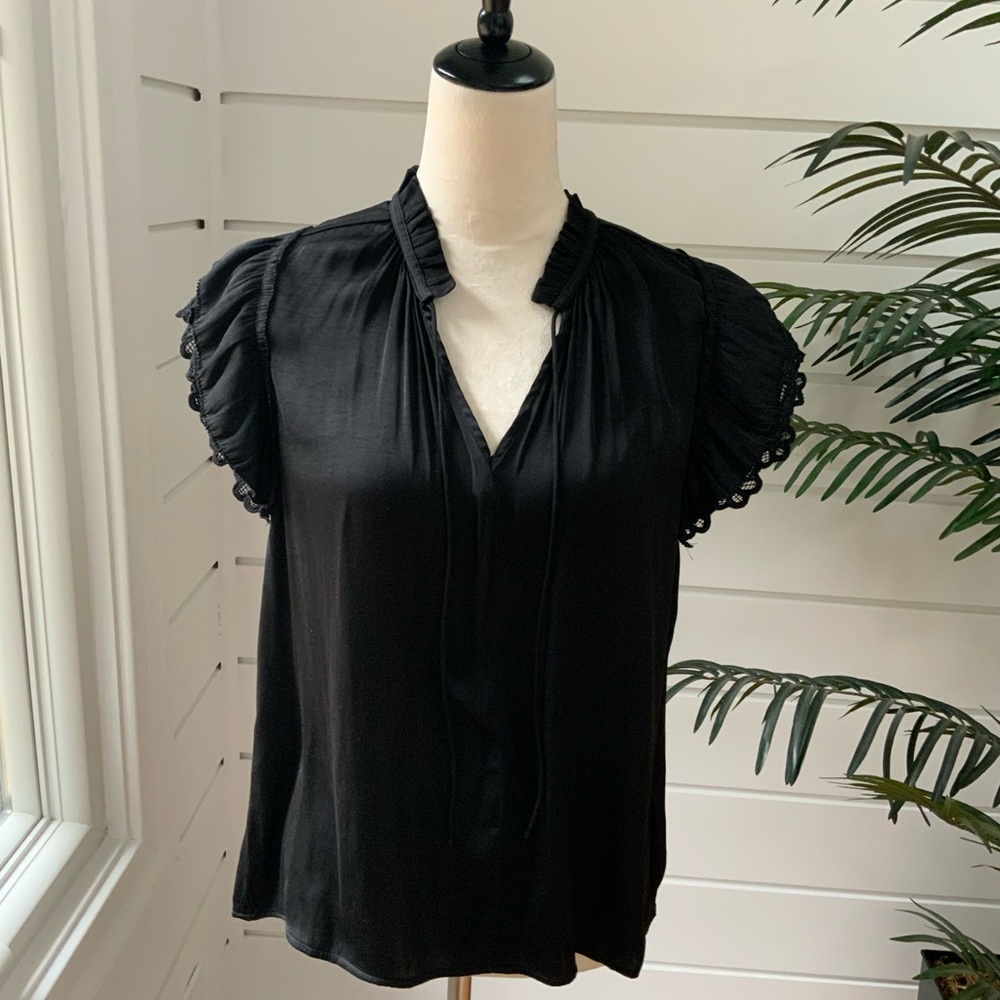Catherine Malandrino short sleeve shirt Size M